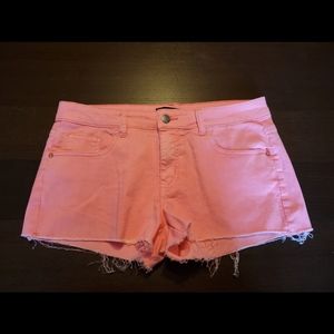Forever21 hot pink short shorts size 29